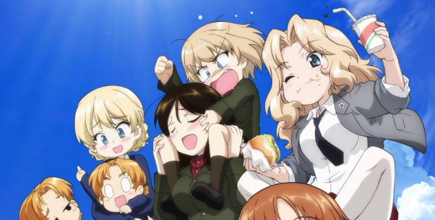 انمي Girls und Panzer MLLSD مترجم